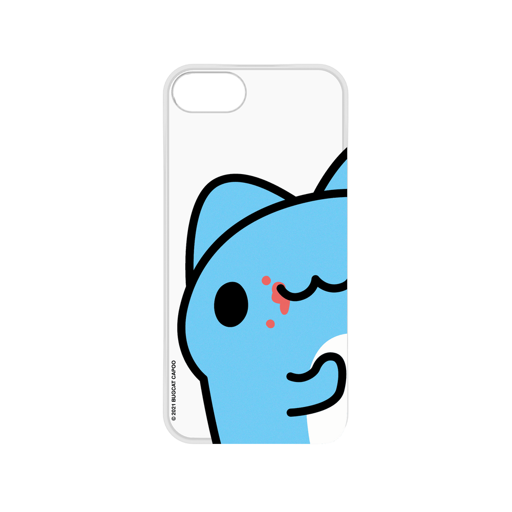 (R)(EOL) iPhone 8 犀牛盾Mod NX聯名設計款邊框背蓋兩用手機殼 貓貓蟲咖波 - 咖波偷看你