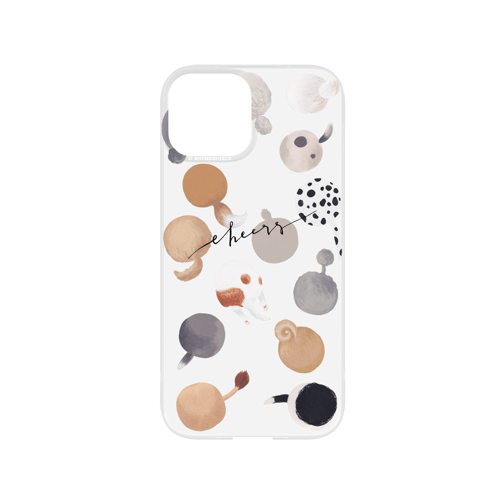(R)(EOL) iPhone 13 mini 犀牛盾Mod NX獨家設計款邊框背蓋兩用手機殼 - 冒牌氣球