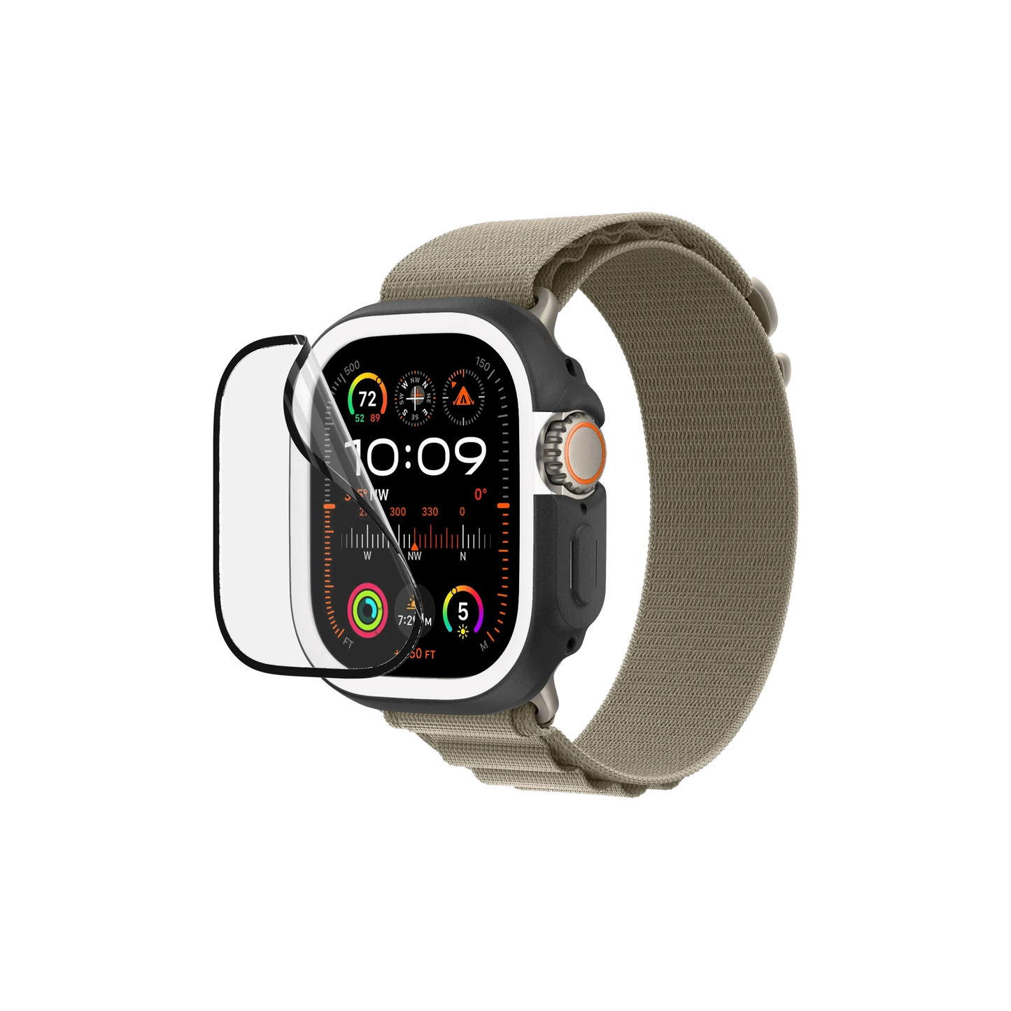 (R) Apple Watch Ultra 2 (49mm) Apple Watch 3D壯撞貼
