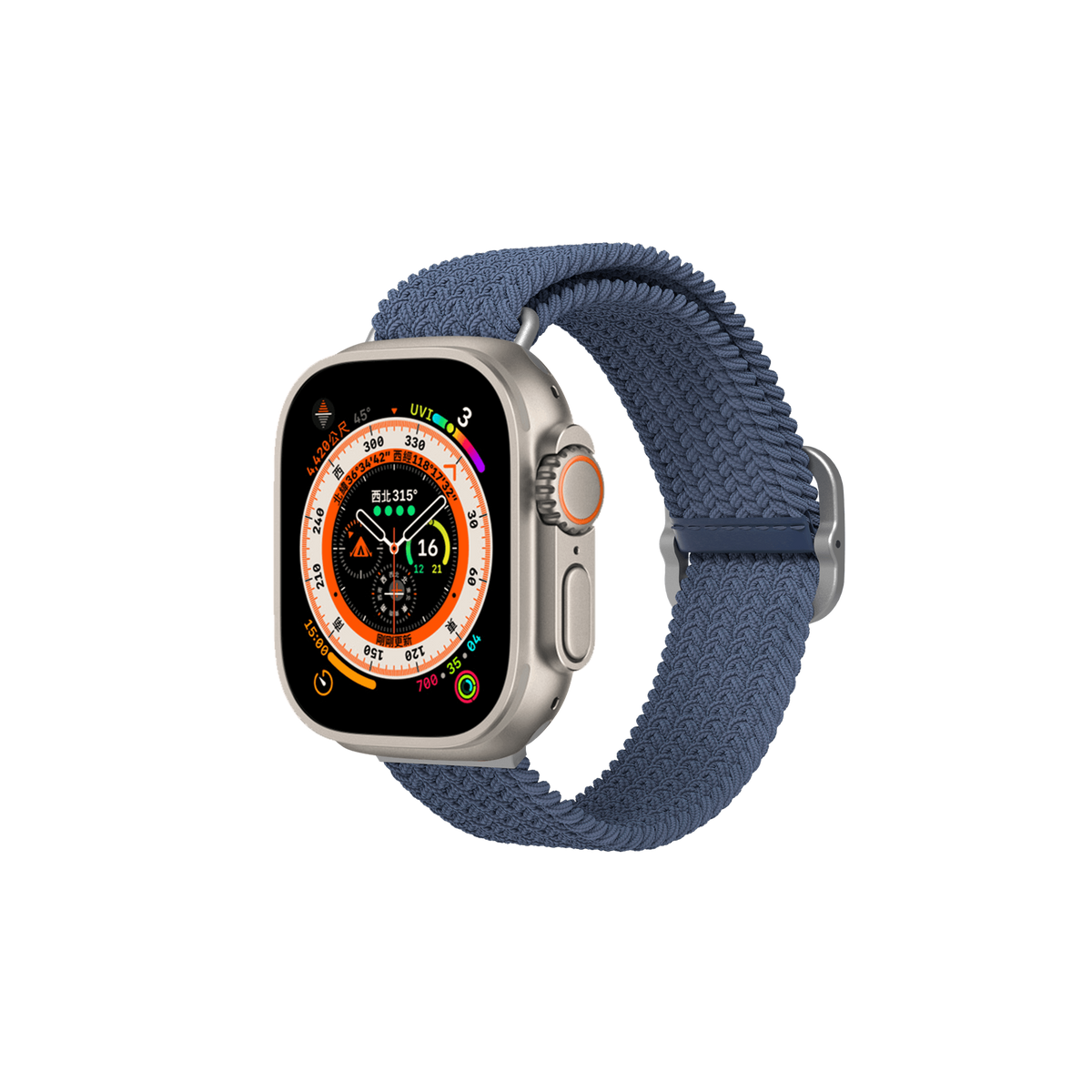 (R) 犀牛盾專用 Apple Watch 編織錶帶 - Apple Watch Series 7 (45mm)