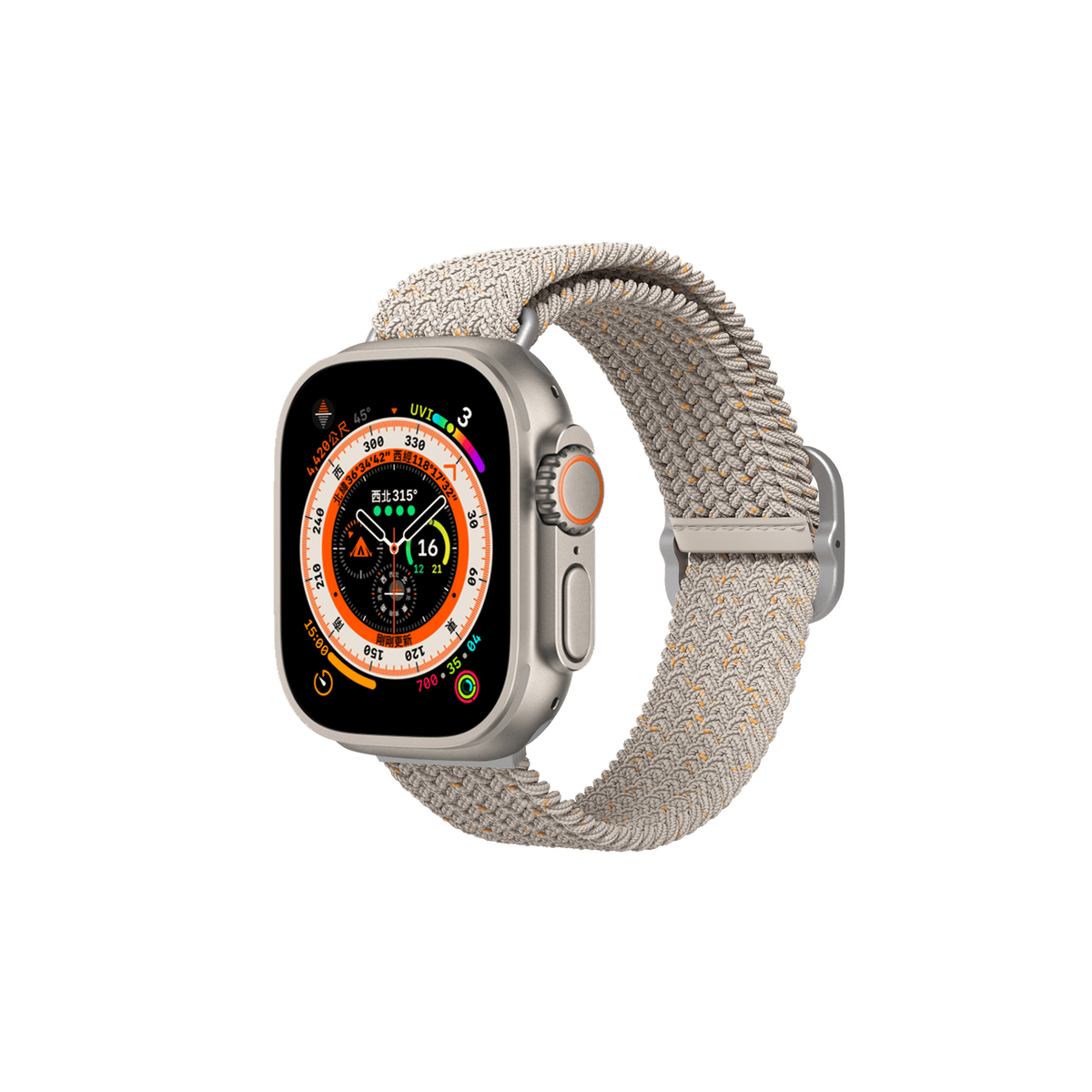 犀牛盾專用 Apple Watch 編織錶帶 - Apple Watch Ultra 2 (49mm) [Test Test Lam]