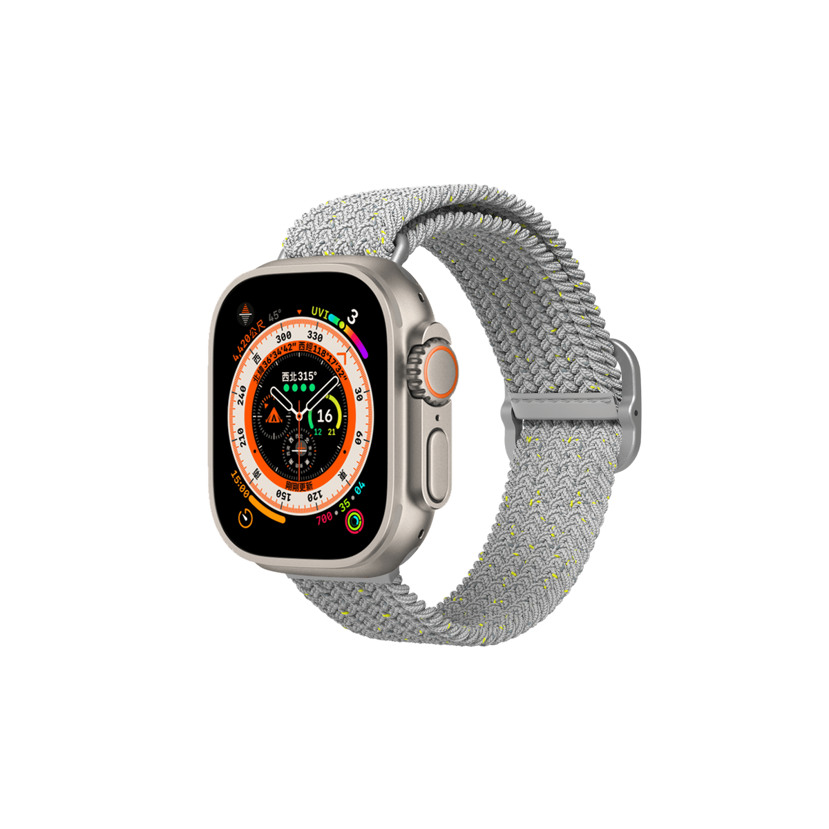 犀牛盾專用 Apple Watch 編織錶帶 - Apple Watch Series 7 (45mm) [Test Test Lam]