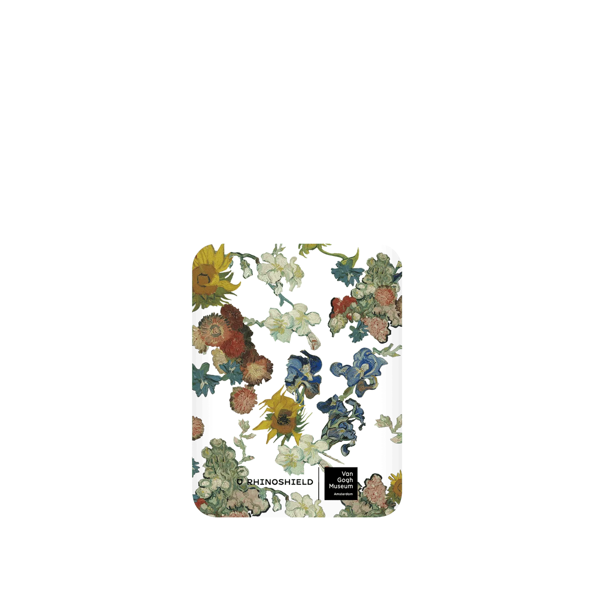 RHINOSHIELD X Van Gogh Museum  SolidSuit Google Pixel 5 Case - Vincent's Flowers - 50th Anniversary Transparent
