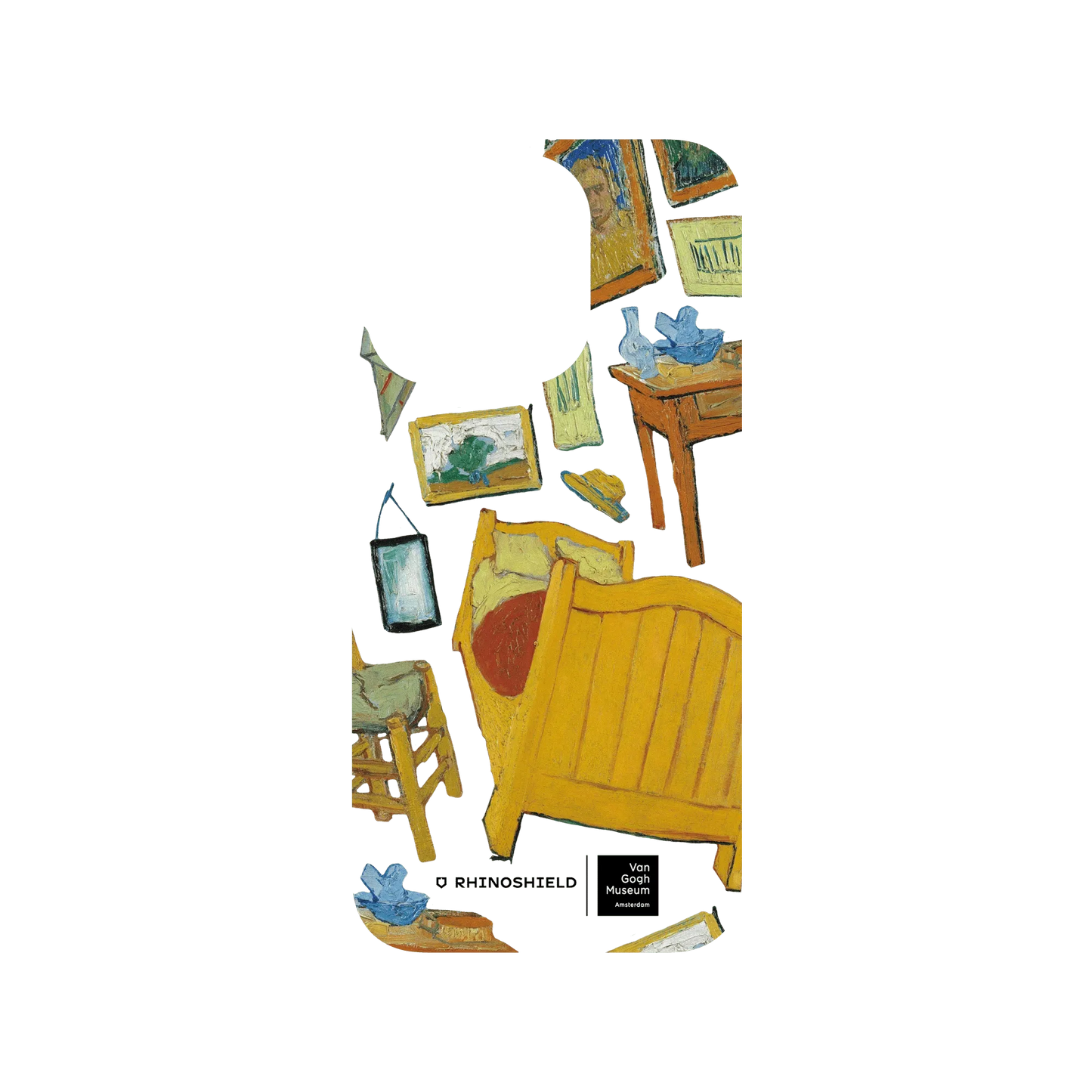 RHINOSHIELD X Van Gogh Museum  Clear Case (MagSafe compatible) iPhone 15 Pro - The Bedroom - Transparent