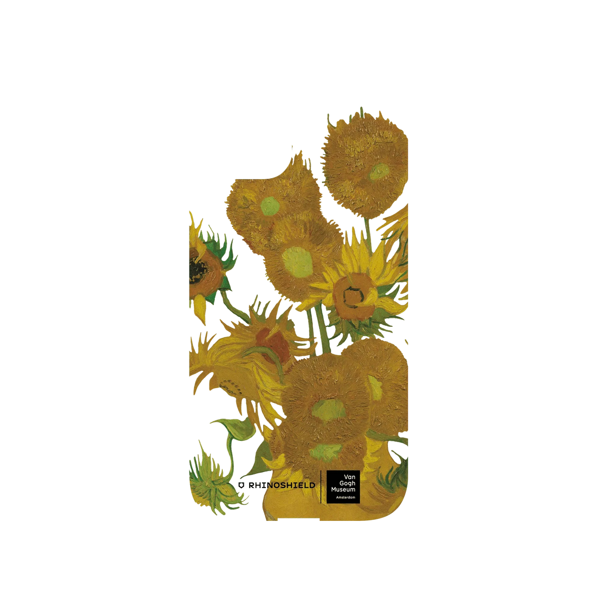 RHINOSHIELD X Van Gogh Museum  Mod NX iPhone 13 Case - Sunflowers - Transparent Backplate