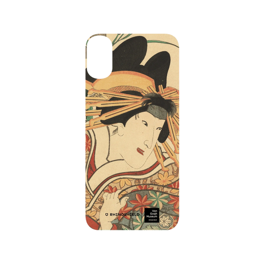 RHINOSHIELD X Van Gogh Museum  SolidSuit iPhone XS Case - Actor Iwai Kumesaburō (III) in the Role of the Courtesan