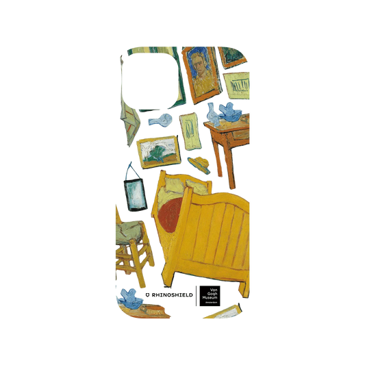 RHINOSHIELD X Van Gogh Museum  Mod NX iPhone 13 Case - The Bedroom - Transparent Backplate