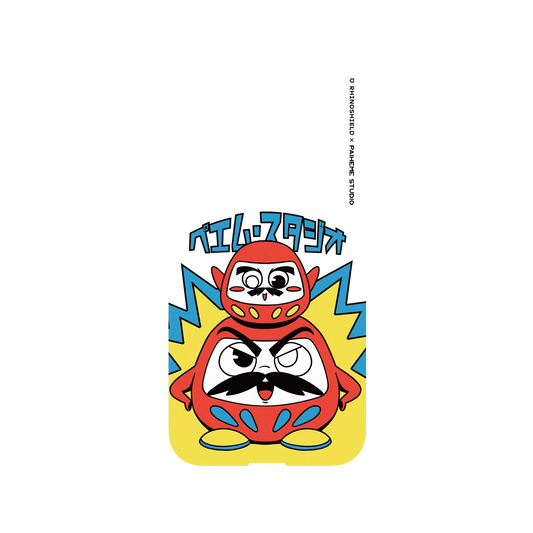 RHINOSHIELD X Paiheme Studio Mod NX iPhone 11 Pro Case - Daruma Family Backplate