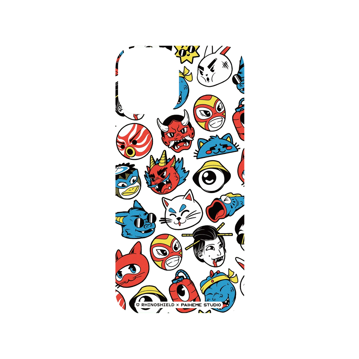 RHINOSHIELD X Paiheme Studio SolidSuit iPhone 12 Case - All Heads
