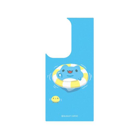 RHINOSHIELD X BUGCAT CAPOO SolidSuit Samsung Galaxy S24 Ultra Case - Fun of Swimming