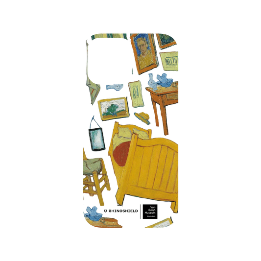 RHINOSHIELD X Van Gogh Museum  Mod NX iPhone 13 Pro Max Case - The Bedroom - Transparent Backplate