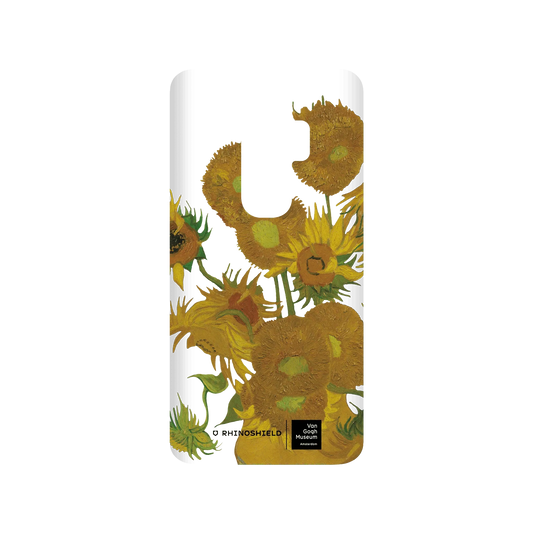 RHINOSHIELD X Van Gogh Museum  SolidSuit Samsung Galaxy S9+ Case - Sunflowers - Transparent