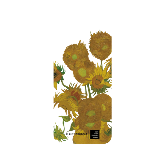 RHINOSHIELD X Van Gogh Museum  SolidSuit iPhone 8 Case - Sunflowers - Transparent