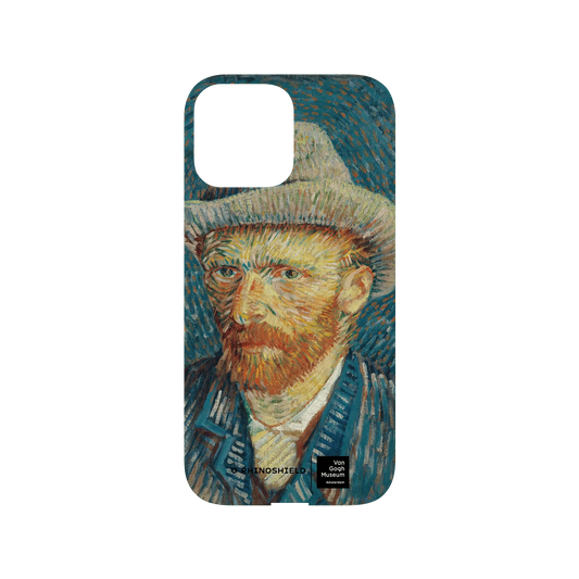 RHINOSHIELD X Van Gogh Museum  Mod NX iPhone 13 Pro Max Case - Vincent's Self-Portrait with Grey Felt Hat Backplate