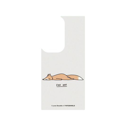 RhinoShield X I Love Doodle SolidSuit (MagSafe compatible) Samsung Galaxy S24 Ultra Case - Fox Off