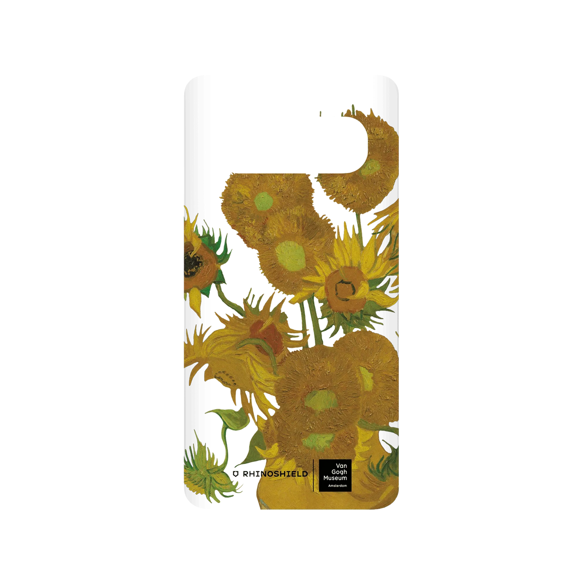 RHINOSHIELD X Van Gogh Museum  SolidSuit Samsung Galaxy S10 (4G) Case - Sunflowers - Transparent
