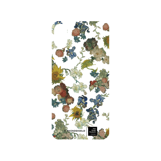 RHINOSHIELD X Van Gogh Museum  Mod NX iPhone X Case - Vincent's Flowers - 50th Anniversary Transparent Backplate
