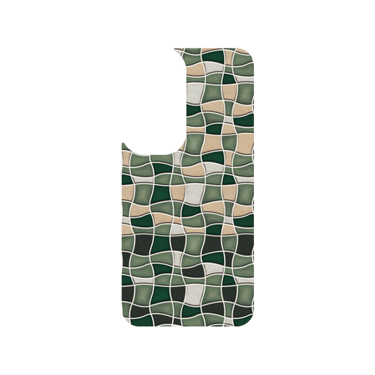 RhinoShield X OldHouseFace SolidSuit (MagSafe compatible) Samsung Galaxy S24 Case - Mosaic - Grocer