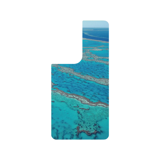 RHINOSHIELD SolidSuit Samsung Galaxy S21 Ultra Case: Original Designs - The Masterpiece of Nature (Great Barrier Reef)