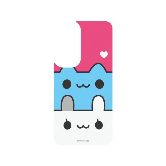 RhinoShield X BUGCAT CAPOO SolidSuit (MagSafe compatible) Samsung Galaxy S24+ Case - Capoo Rabbit Jenga