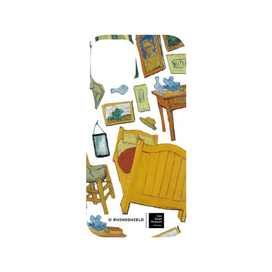 RHINOSHIELD X Van Gogh Museum  Mod NX iPhone 13 mini Case - The Bedroom - Transparent Backplate