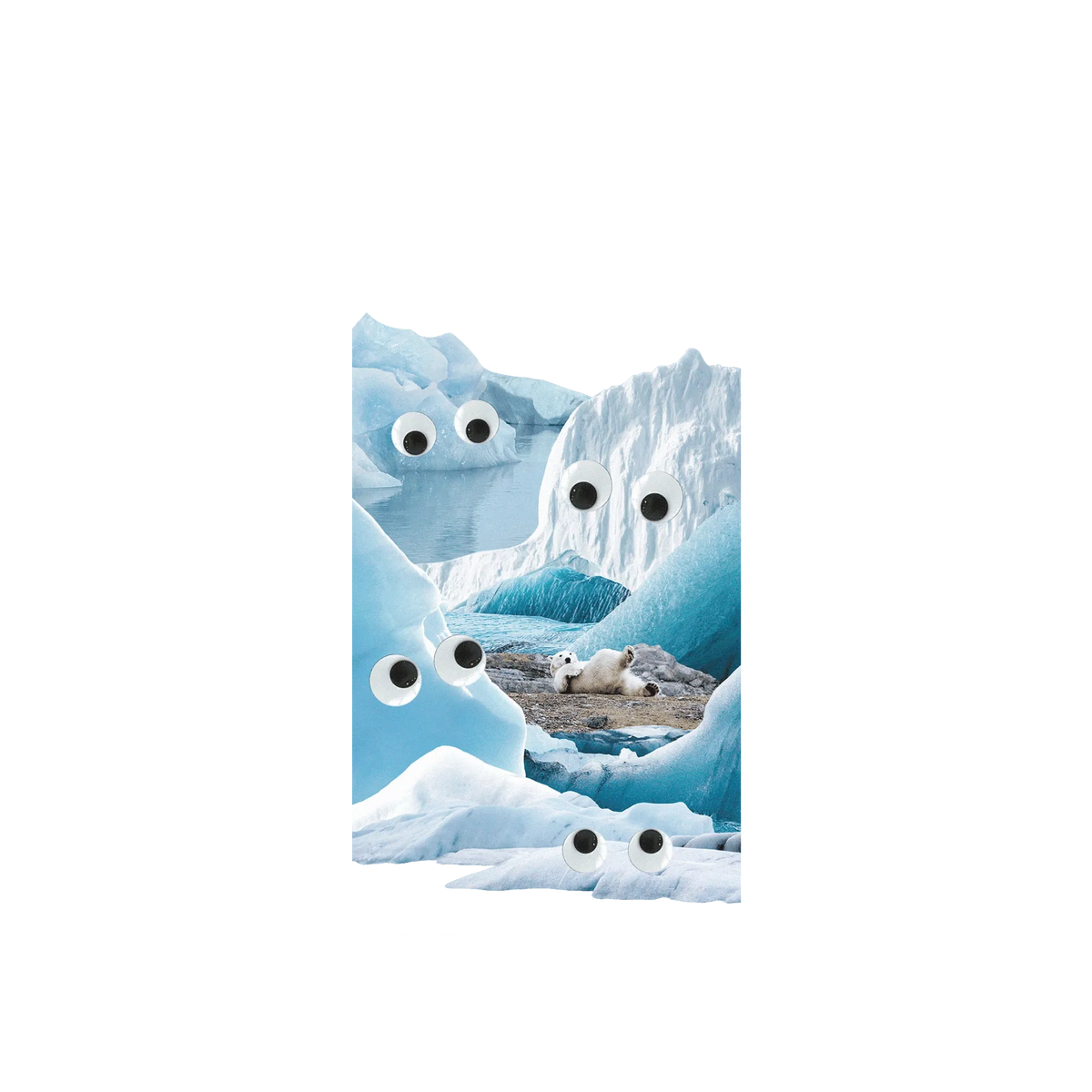 RHINOSHIELD SolidSuit iPhone 11 Pro Max Case: Original Designs - Arctic Glacier's Eyes On You