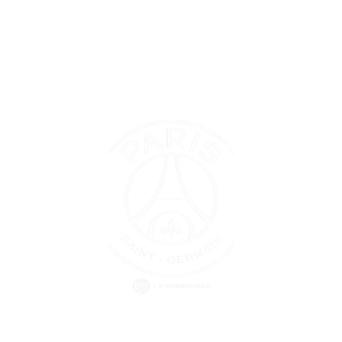 RhinoShield X PSG SolidSuit iPhone 8 Plus Case - PSG Oversize White