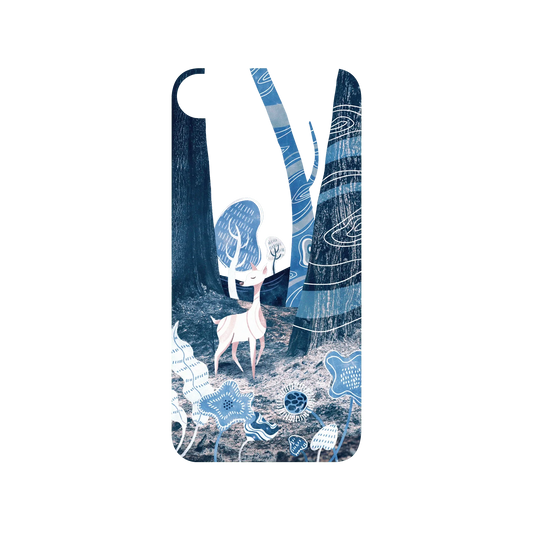 RHINOSHIELD Mod NX iPhone SE (3rd generation) Case: Original Designs - May Scars Bloom Into Flowers Someday (California Wildfire) Backplate
