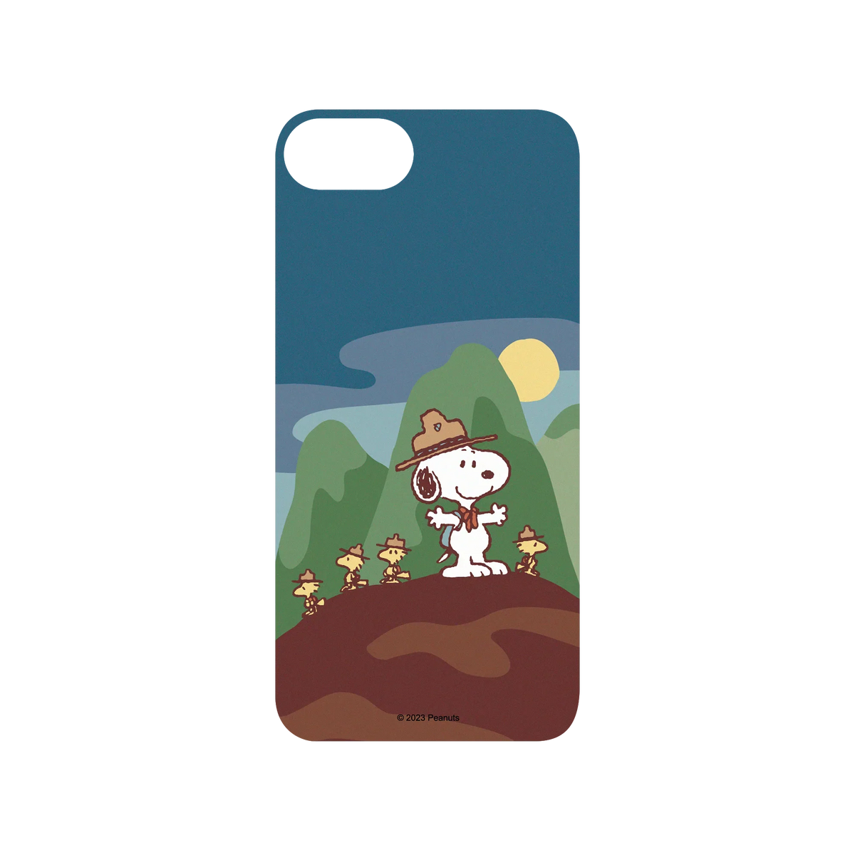 RhinoShield X Snoopy Mod NX iPhone 8 Case - At The Mountain Top Backplate
