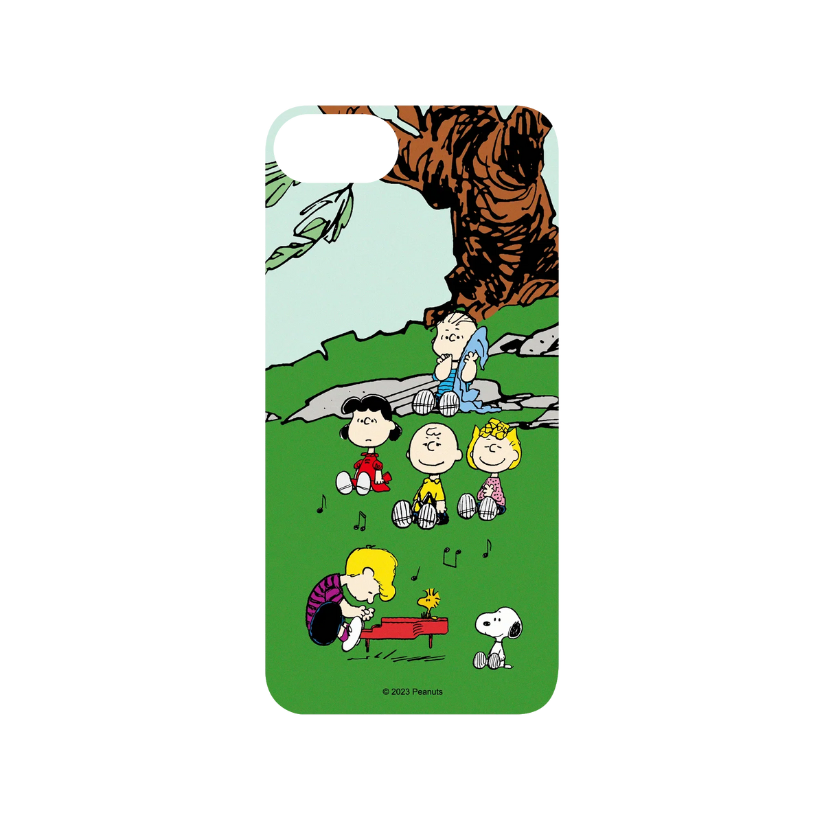 RhinoShield X Snoopy Mod NX iPhone 7 Case - Schroeder Playing Piano Backplate