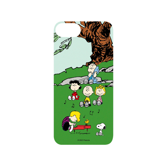 RhinoShield X Snoopy Mod NX iPhone 8 Case - Schroeder Playing Piano Backplate