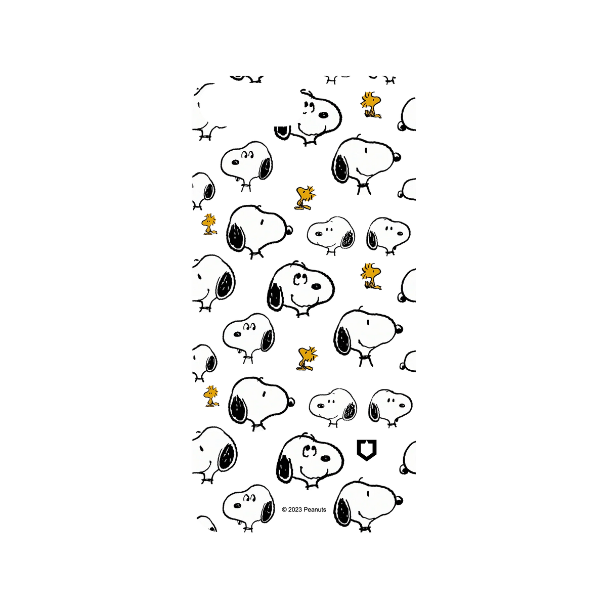 RhinoShield X Snoopy Mod NX iPhone 8 Plus Case - Snoopy & Woodstock - Stickers Backplate
