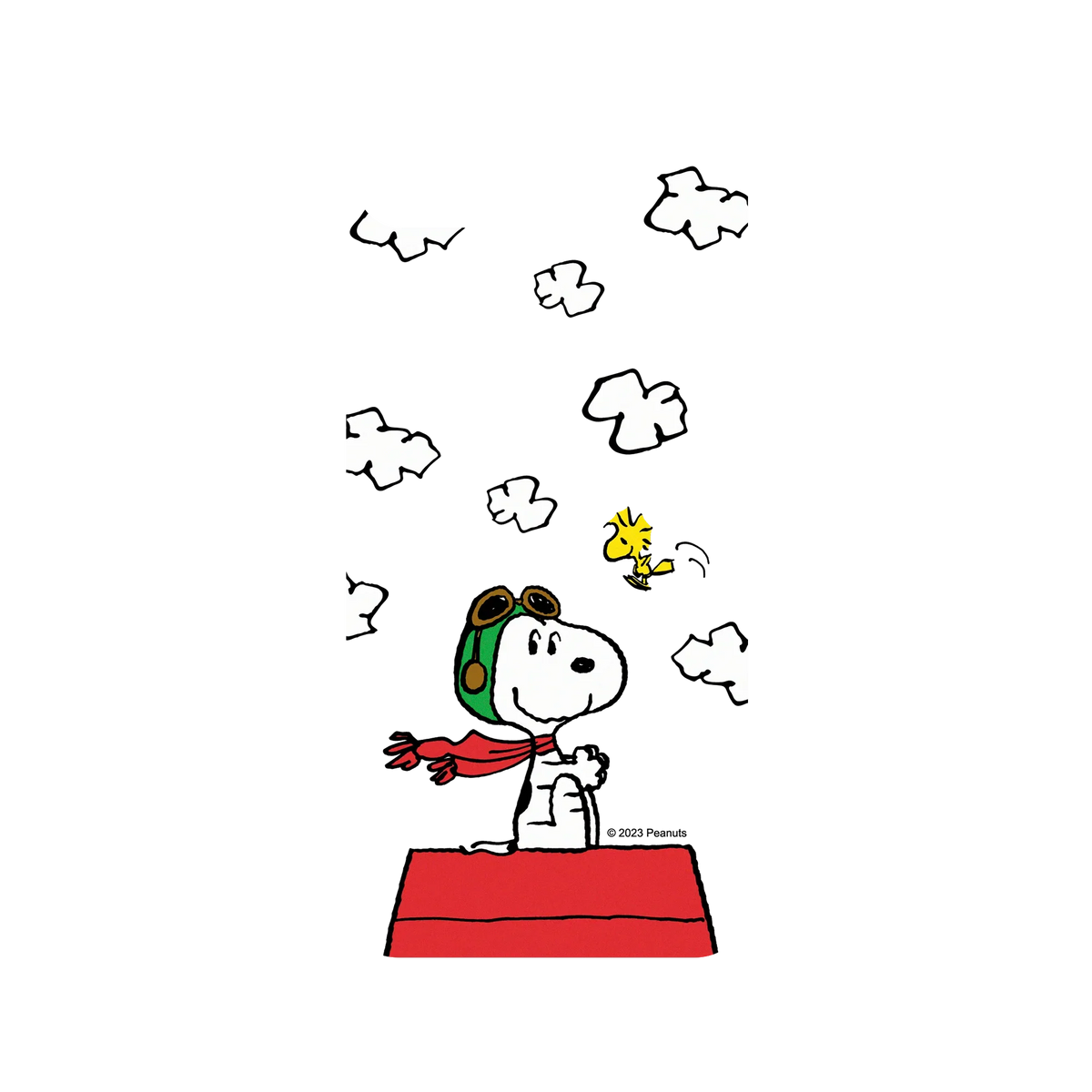 RhinoShield X Snoopy Mod NX iPhone 8 Plus Case - Pilot Snoopy Backplate