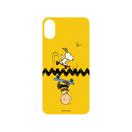 RhinoShield X Snoopy Mod NX iPhone X Case - Let's Skate Together Backplate