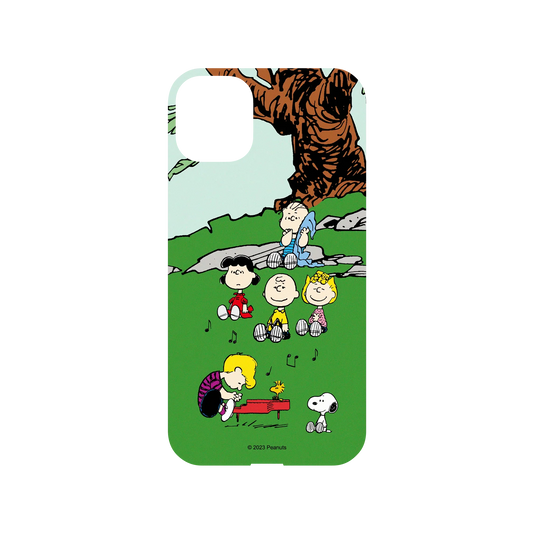 RhinoShield X Snoopy Mod NX iPhone 11 Case - Schroeder Playing Piano Backplate