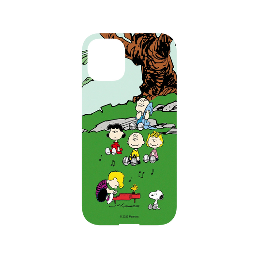 RhinoShield X Snoopy Mod NX iPhone 12 mini Case - Schroeder Playing Piano Backplate