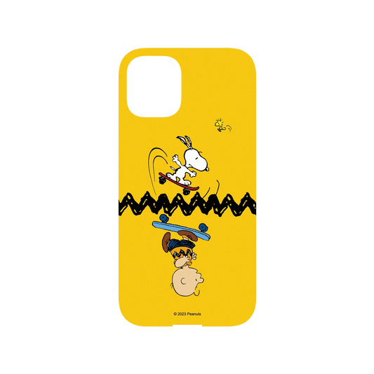 RhinoShield X Snoopy Mod NX iPhone 12 mini Case - Let's Skate Together Backplate