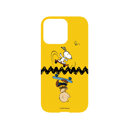 RhinoShield X Snoopy Mod NX iPhone 13 Pro Case - Let's Skate Together Backplate