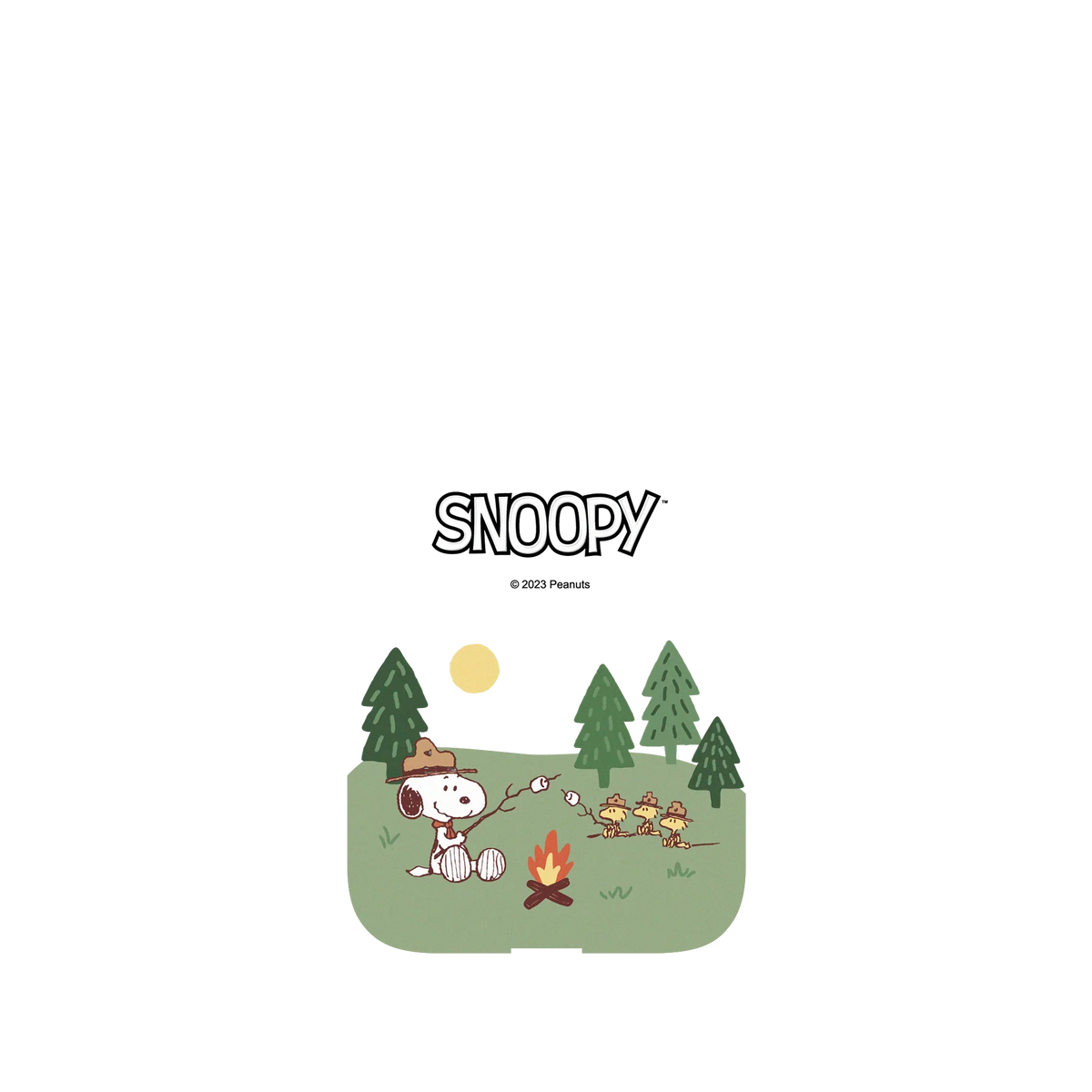 RhinoShield X Snoopy Mod NX iPhone 13 Pro Max Case - Camping Is Fun Backplate