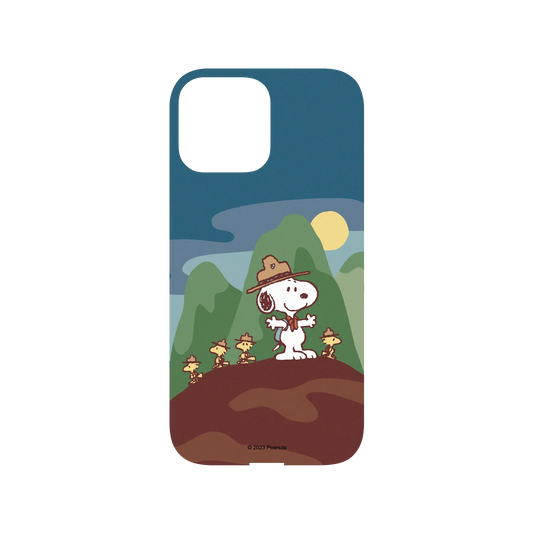 RhinoShield X Snoopy Mod NX iPhone 13 Pro Max Case - At The Mountain Top Backplate