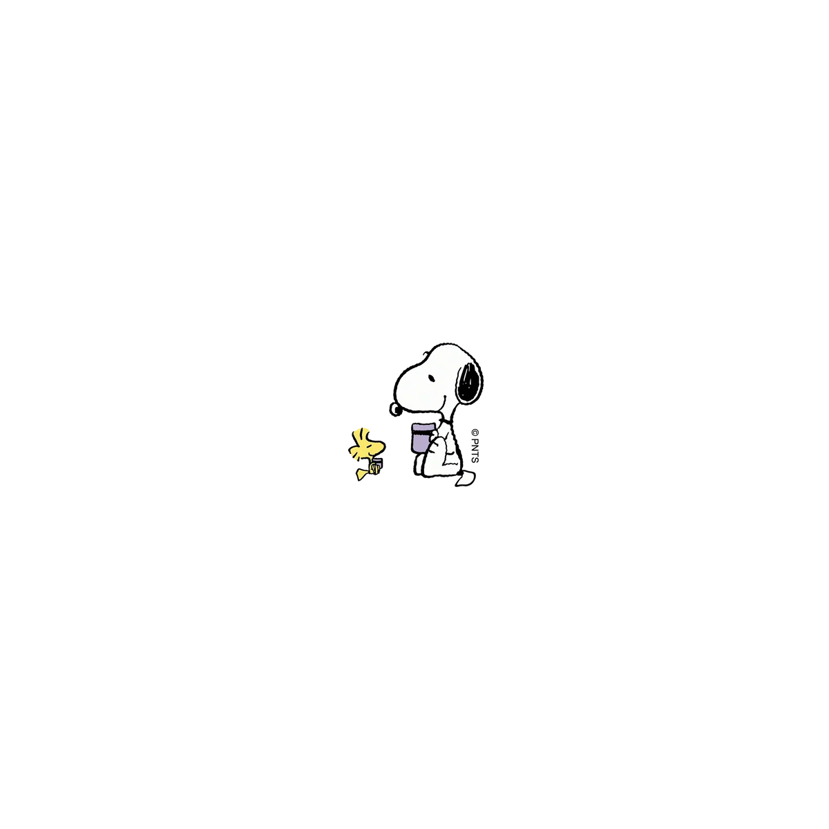 (R)AirPods Pro 犀牛盾AirPods聯名設計款保護殼 Snoopy - 一起喝茶吧！