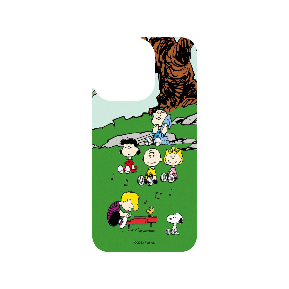 RhinoShield X Snoopy Clear iPhone 13 Pro Case - Schroeder Playing Piano