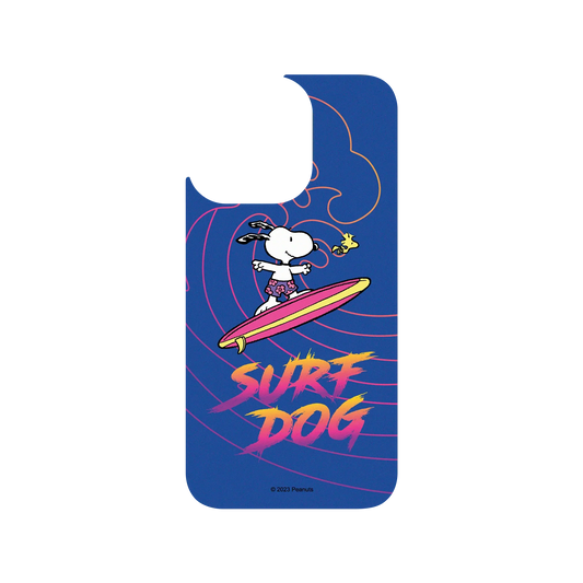 RhinoShield X Snoopy Clear iPhone 13 Pro Case - Surfing Snoopy