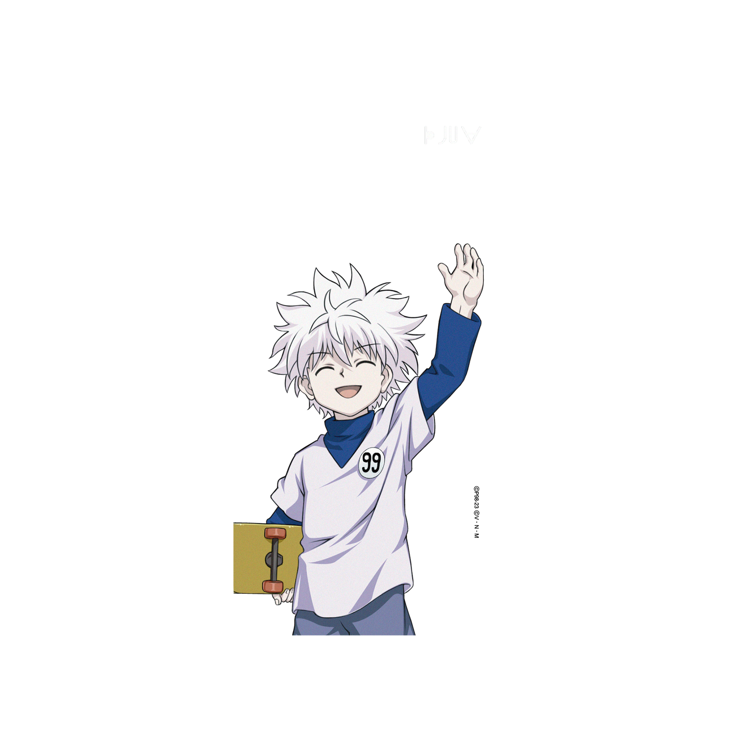 RHINOSHIELD X Hunter x Hunter JellyTint (MagSafe compatible) iPhone 14 Pro - Killua - Skateboard