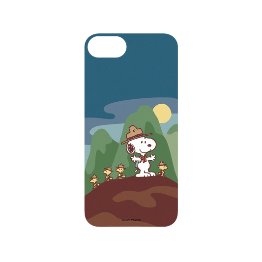 RHINOSHIELD X Snoopy SolidSuit iPhone SE (3rd generation) Case - At The Mountain Top
