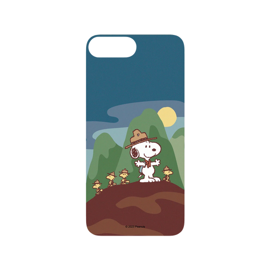 RhinoShield X Snoopy SolidSuit iPhone 8 Plus Case - At The Mountain Top