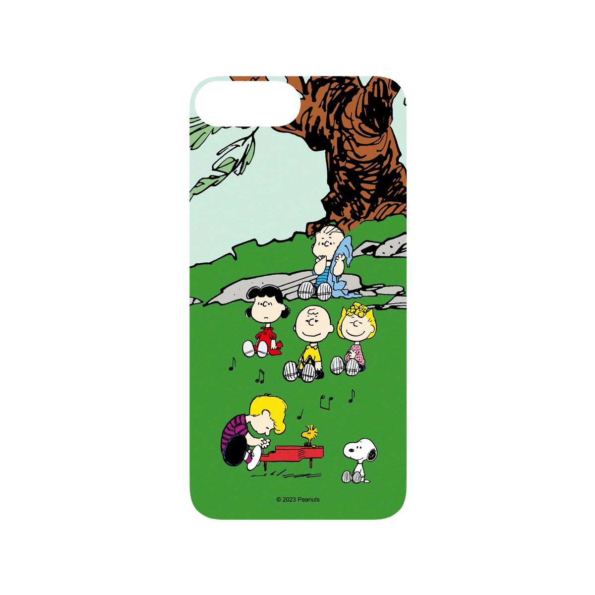 RhinoShield X Snoopy SolidSuit iPhone 8 Plus Case - Schroeder Playing Piano
