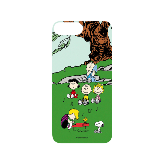 RhinoShield X Snoopy SolidSuit iPhone 8 Plus Case - Schroeder Playing Piano