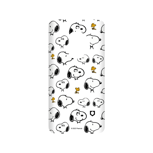 RhinoShield X Snoopy SolidSuit Samsung Galaxy S9 Case - Snoopy & Woodstock - Stickers