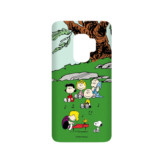 RhinoShield X Snoopy SolidSuit Samsung Galaxy S9 Case - Schroeder Playing Piano